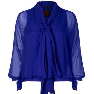 JC Obando Chiffon Icon Trail Blouse